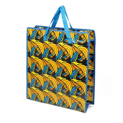 ποιότητας  Zipper Top Cmyk Panton Color Grocery Shopping Bag Pp Woven Bag  Washable Foldable εργοστάσιο