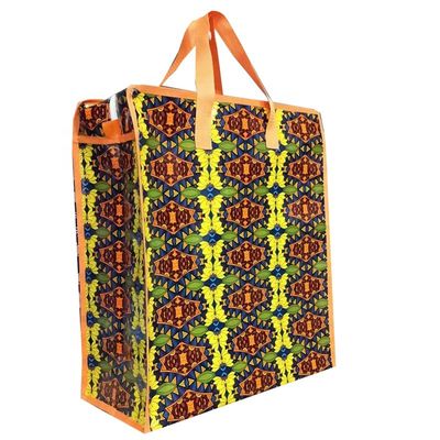 Νέο σχεδιασμό μόδας pp shopping zip bag πακέτο μεγάλης αγοραστής υφαντική τσάντα