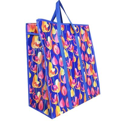 Νέο σχεδιασμό μόδας pp shopping zip bag πακέτο μεγάλης αγοραστής υφαντική τσάντα