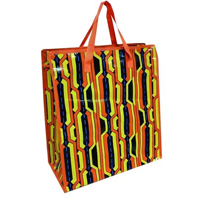 Τσάντες Tote Custom Logo με υφασμένο χερούλι Δυνατές και οικολογικές τσάντες αγορών