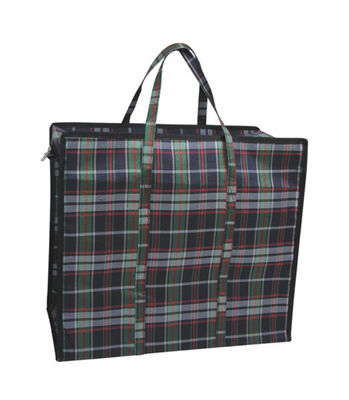 Unisex Canvas Shopping Tote Bag Ρυθμίσιμη ζώνη με κλείσιμο φερμουάρ 180GSM PP επένδυση