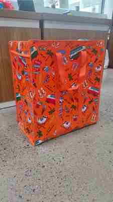 Προσαρμοσμένες υφαντές τσάντες αγορών PP με εκτύπωση φιλικών προς το περιβάλλον μελανιών