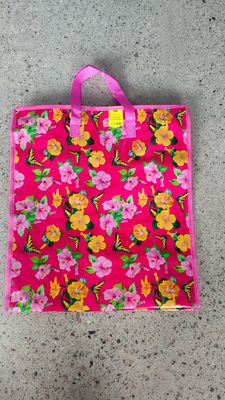 Επαναχρησιμοποιήσιμη αναδιπλούμενη μη υφασμένη τσάντα με κλείσιμο με φερμουάρ ανθεκτική και φιλική στο περιβάλλον